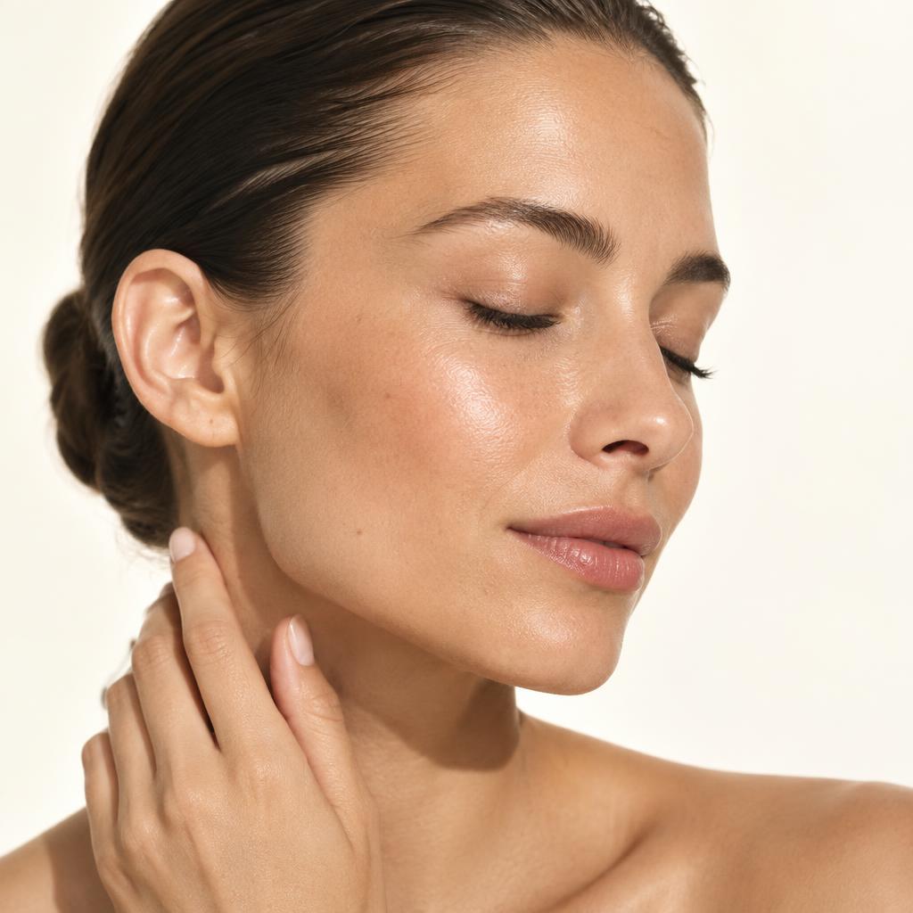 Botox & wrinkle relaxers illustrative beauty portrait